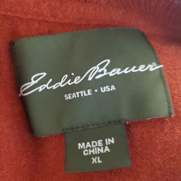 Eddie Bauer Cotton Cashmere Pullover XL - Picture 12 of 15